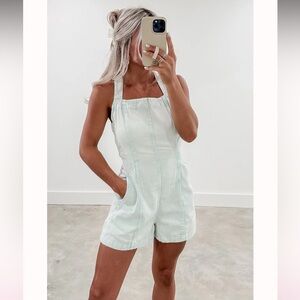 Denim Romper